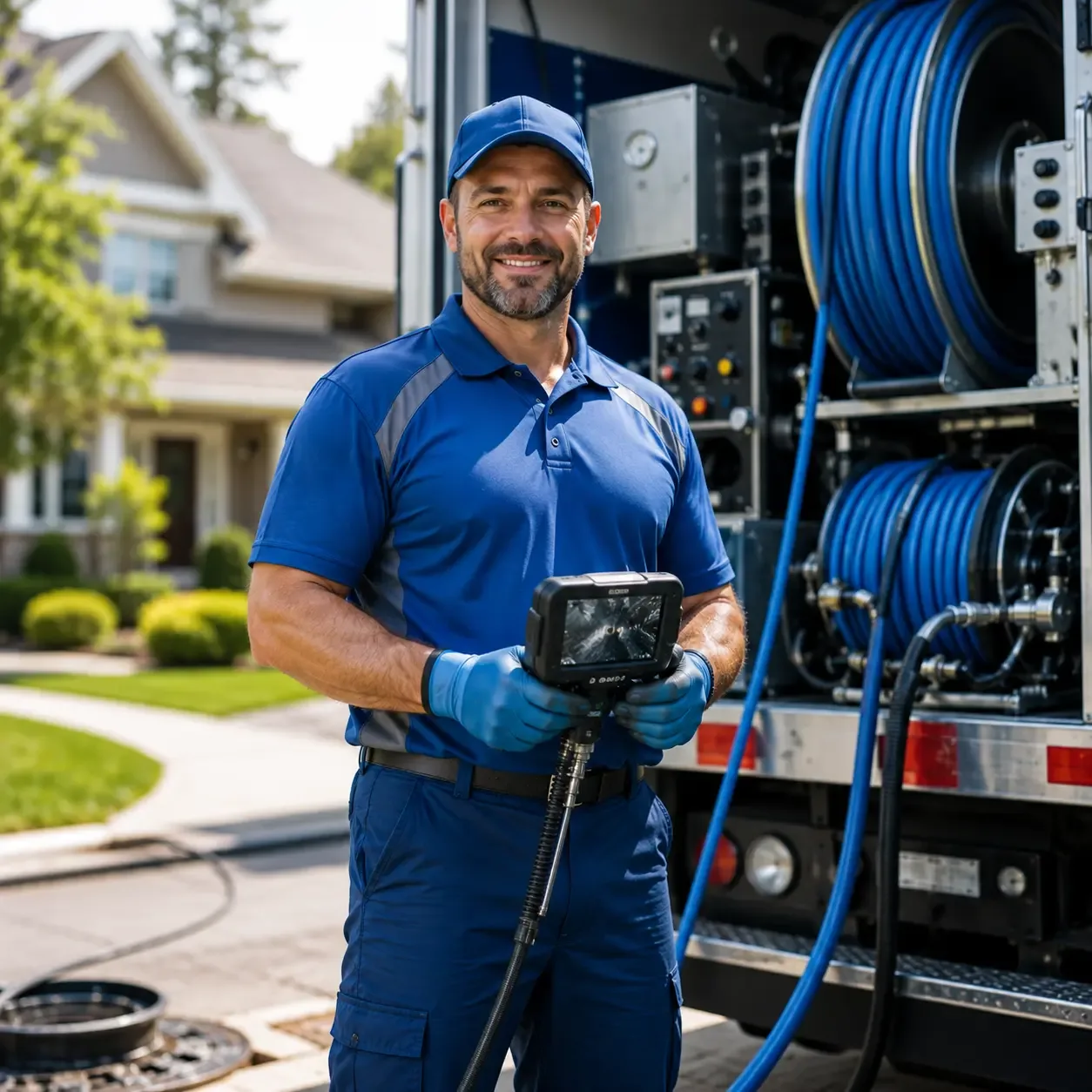 Local outdoor drain cleaning specialists in Newtonsville, OH